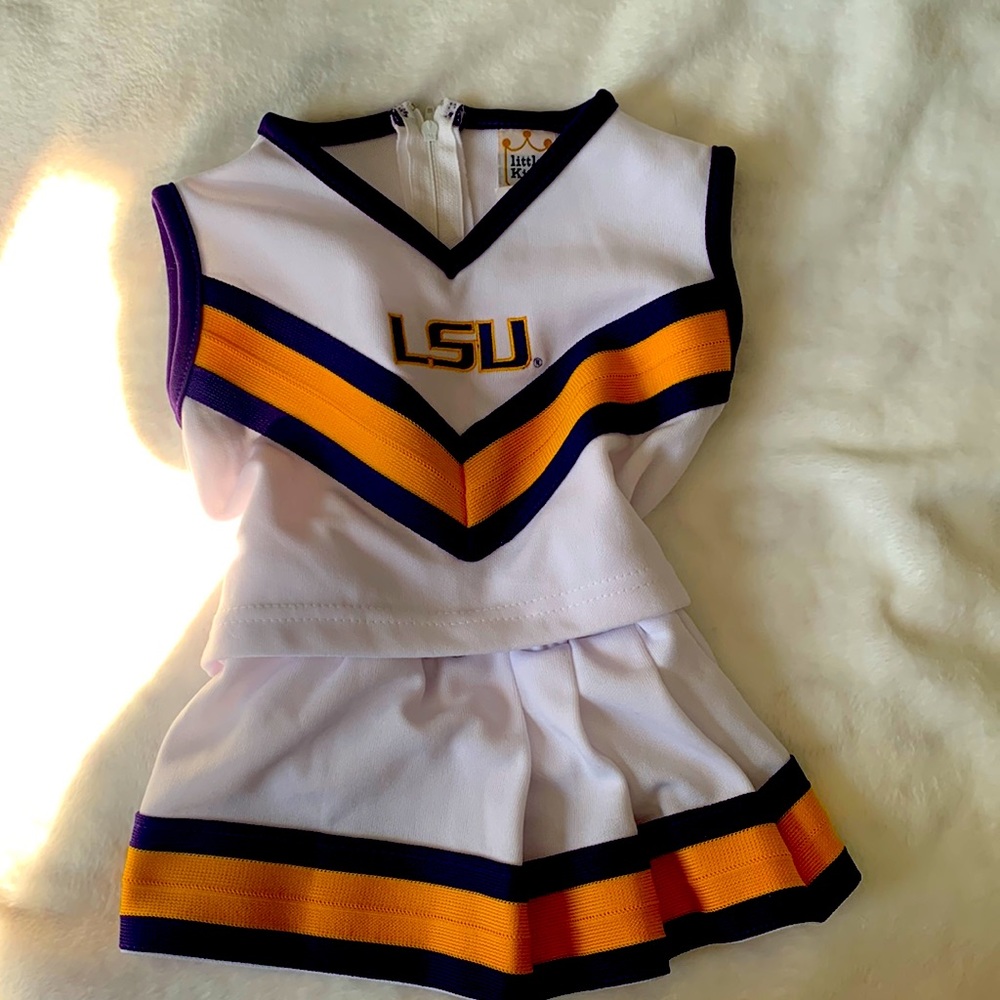 LSU Cheer Outfit 12M